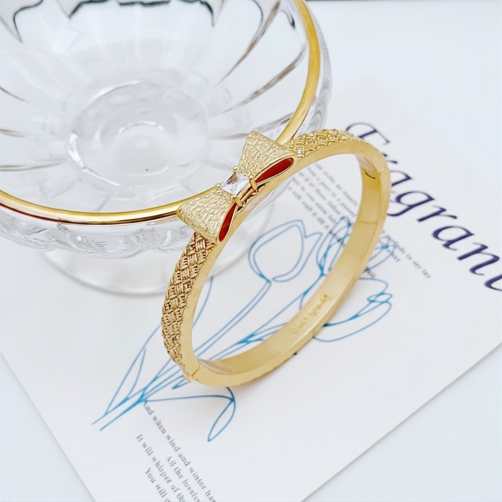 Kate Spade New York Wrapped In A Bow Hinged Bangle