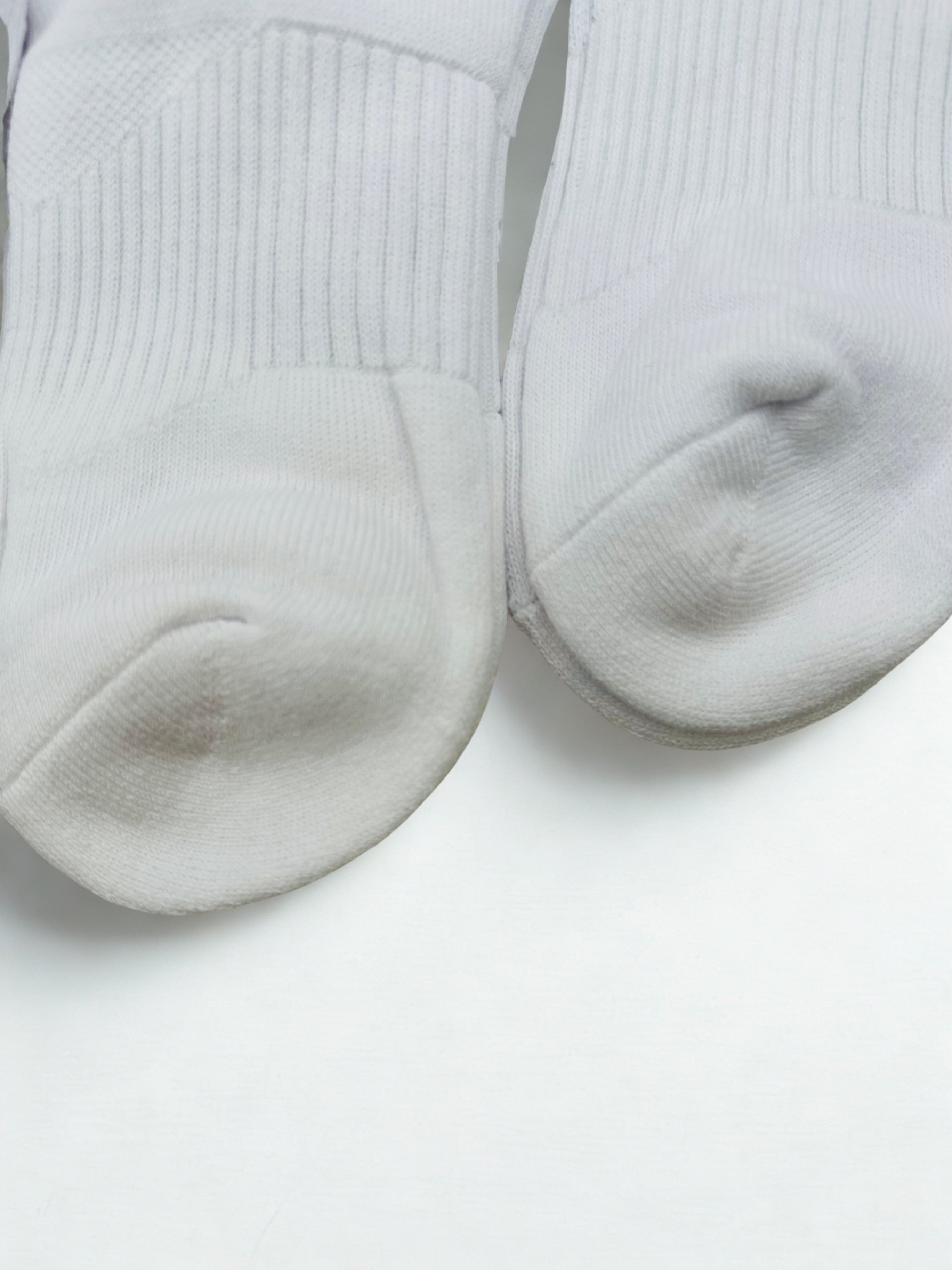 3 Pairs NWOT NIKE Everyday Cotton Crew Socks WHITE Size Medium 6-9