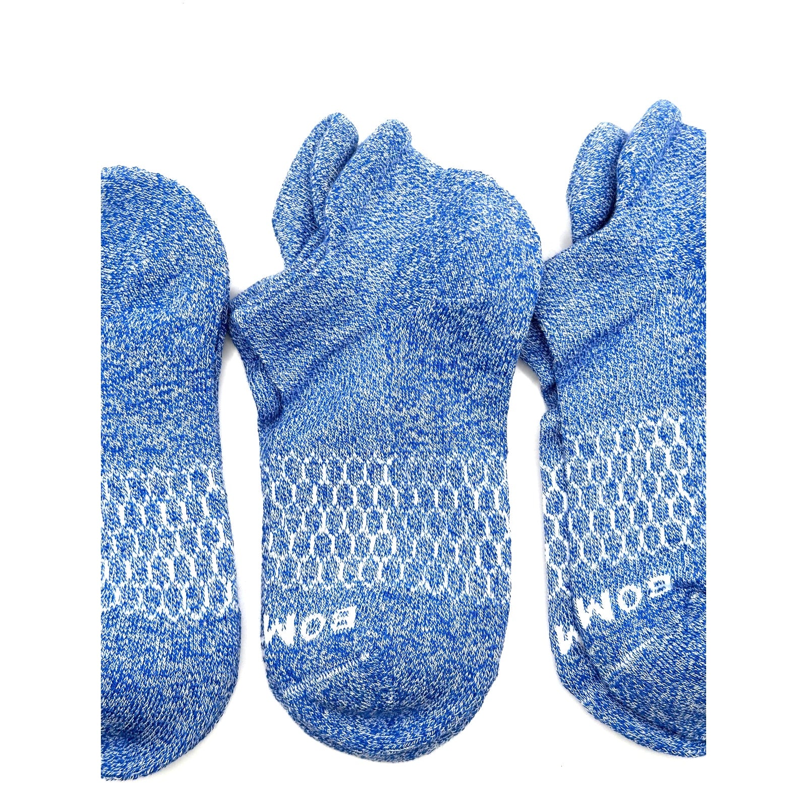 3 Pairs Bombas Pairs Women's Ankle Socks Size Large 8-12