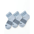 3 Pairs Bombas Quarter Socks Size Medium 6-10