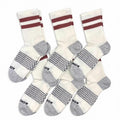 BOMBAS Honeycomb Quarter socks Size Medium 6 Pairs