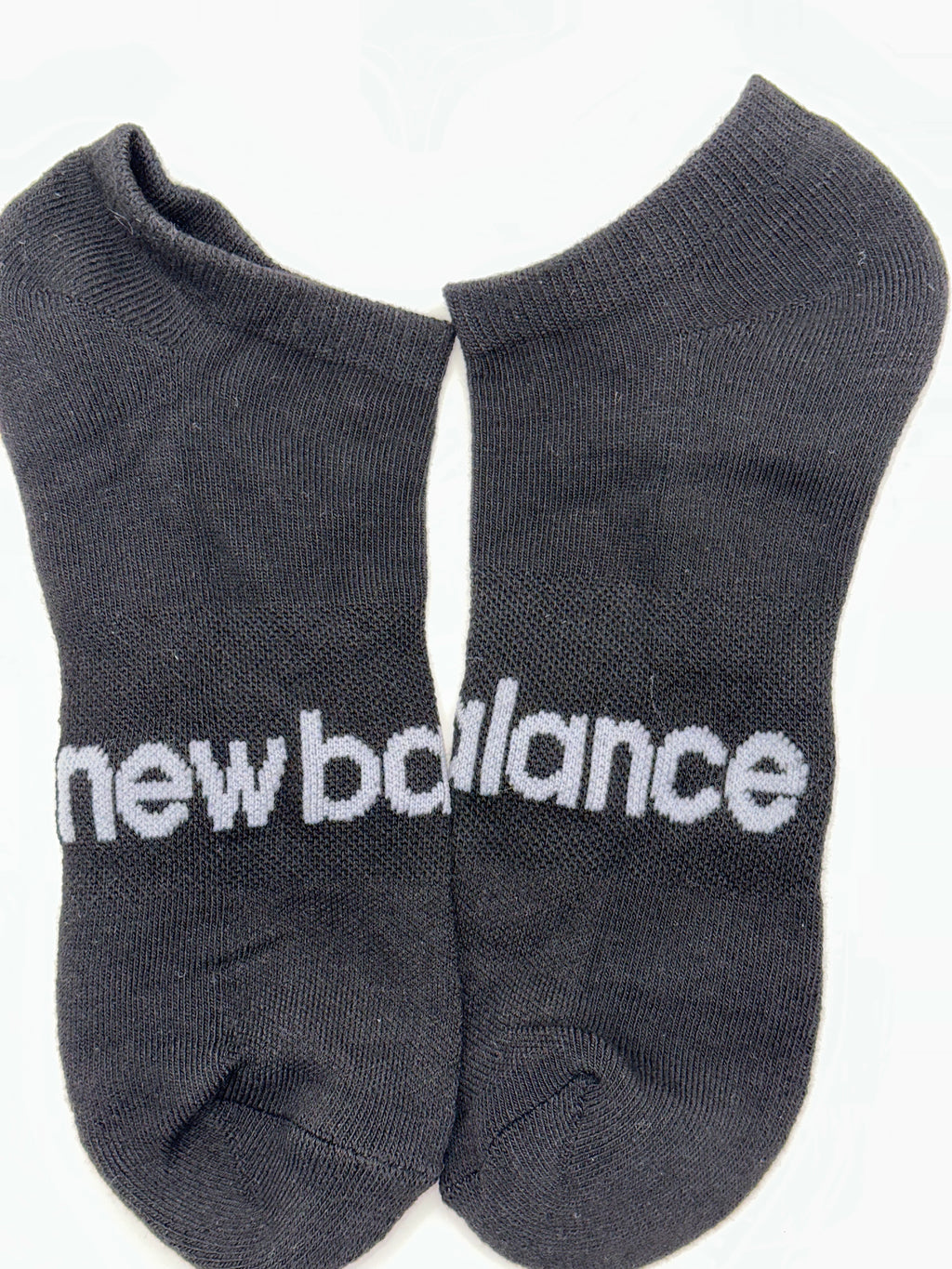 6 PAIR New Balance  No Show Ankle Socks Mens Performance Black Size L Running