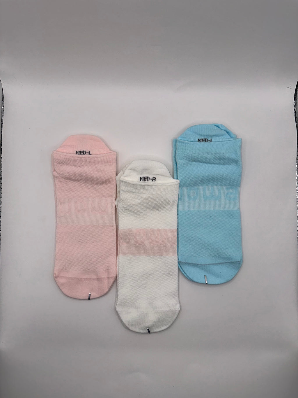 3 Pairs Lululemon Women's Power Stride Tab Socks - Medium