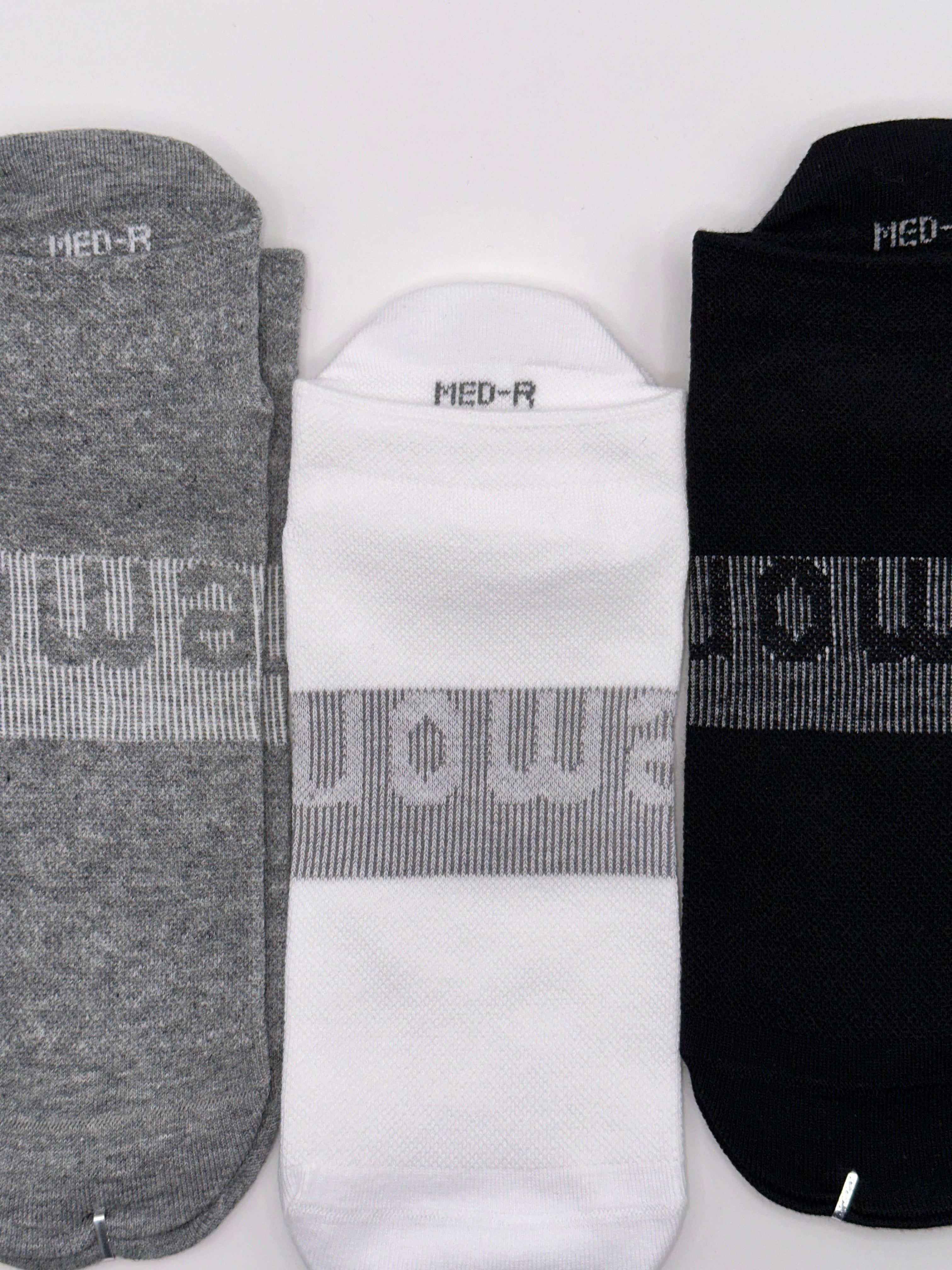 3 Pairs Lululemon Women's Power Stride Tab Socks - Medium