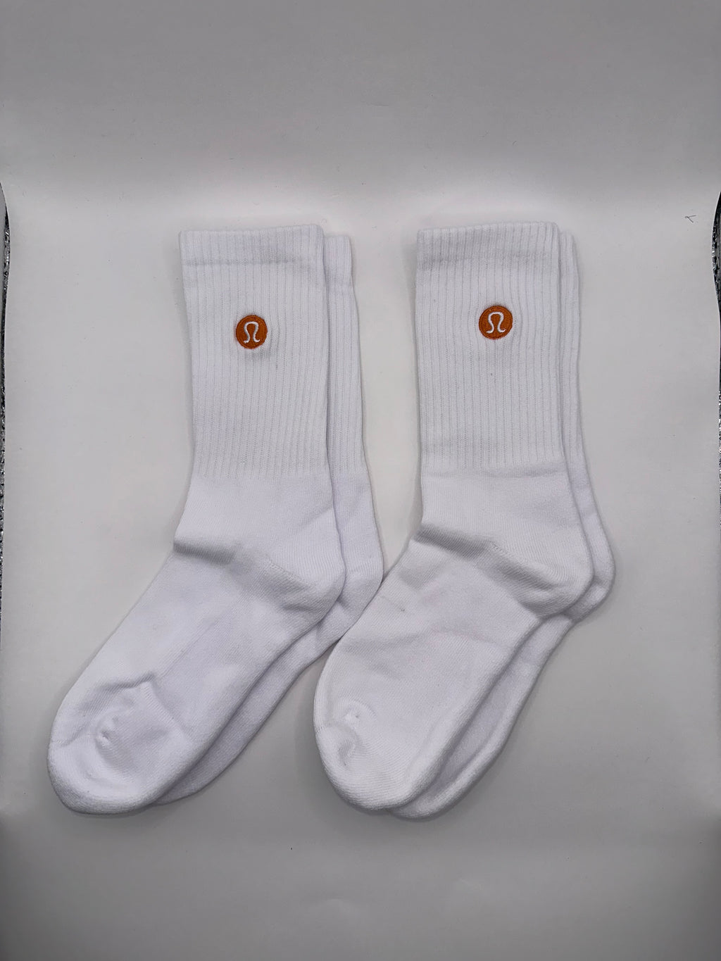 2 Pairs Lululemon Unisex Daily Essential Crew Socks - M/L