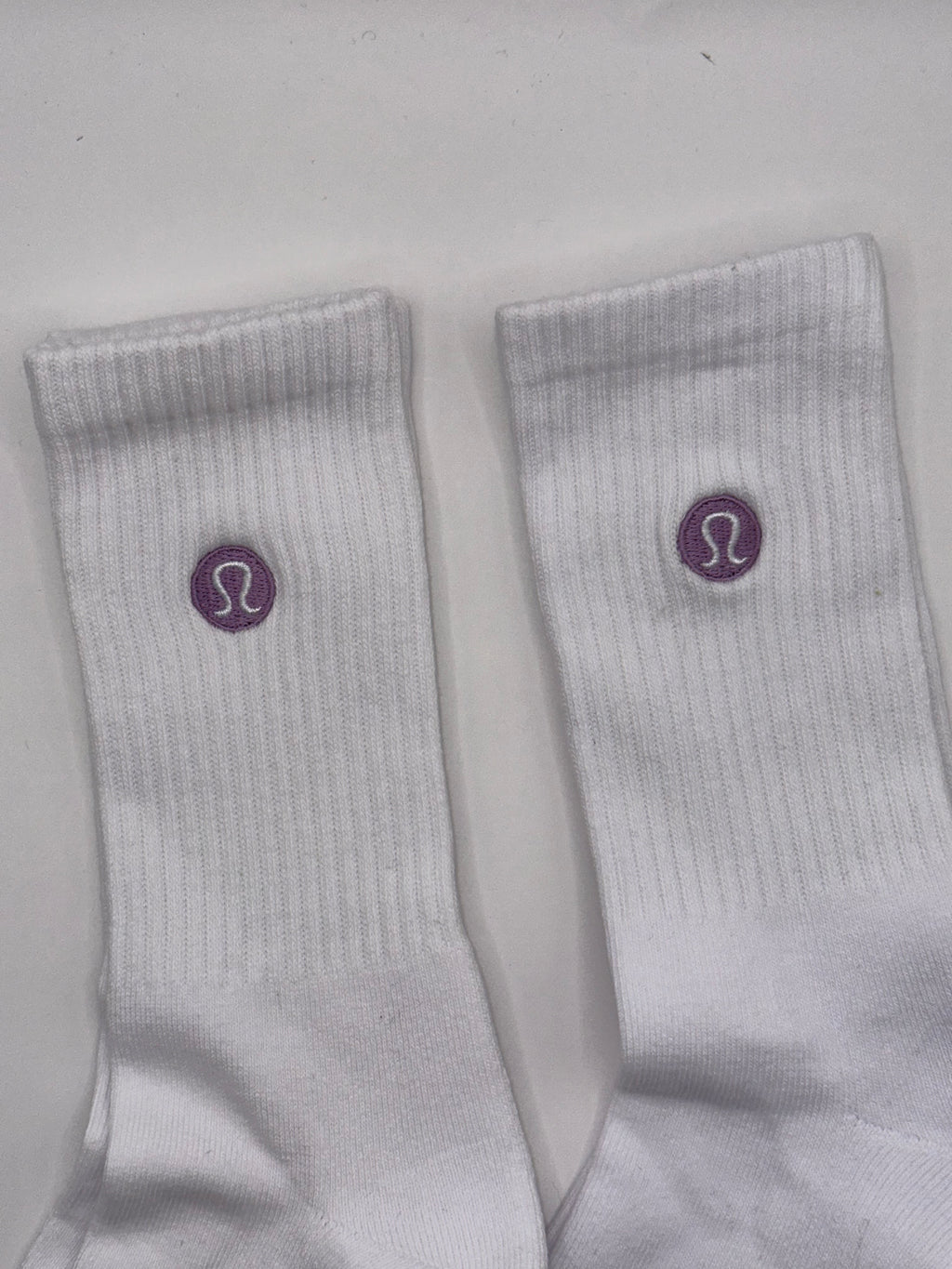 2 Pairs Lululemon Unisex Daily Essential Crew Socks - M/L