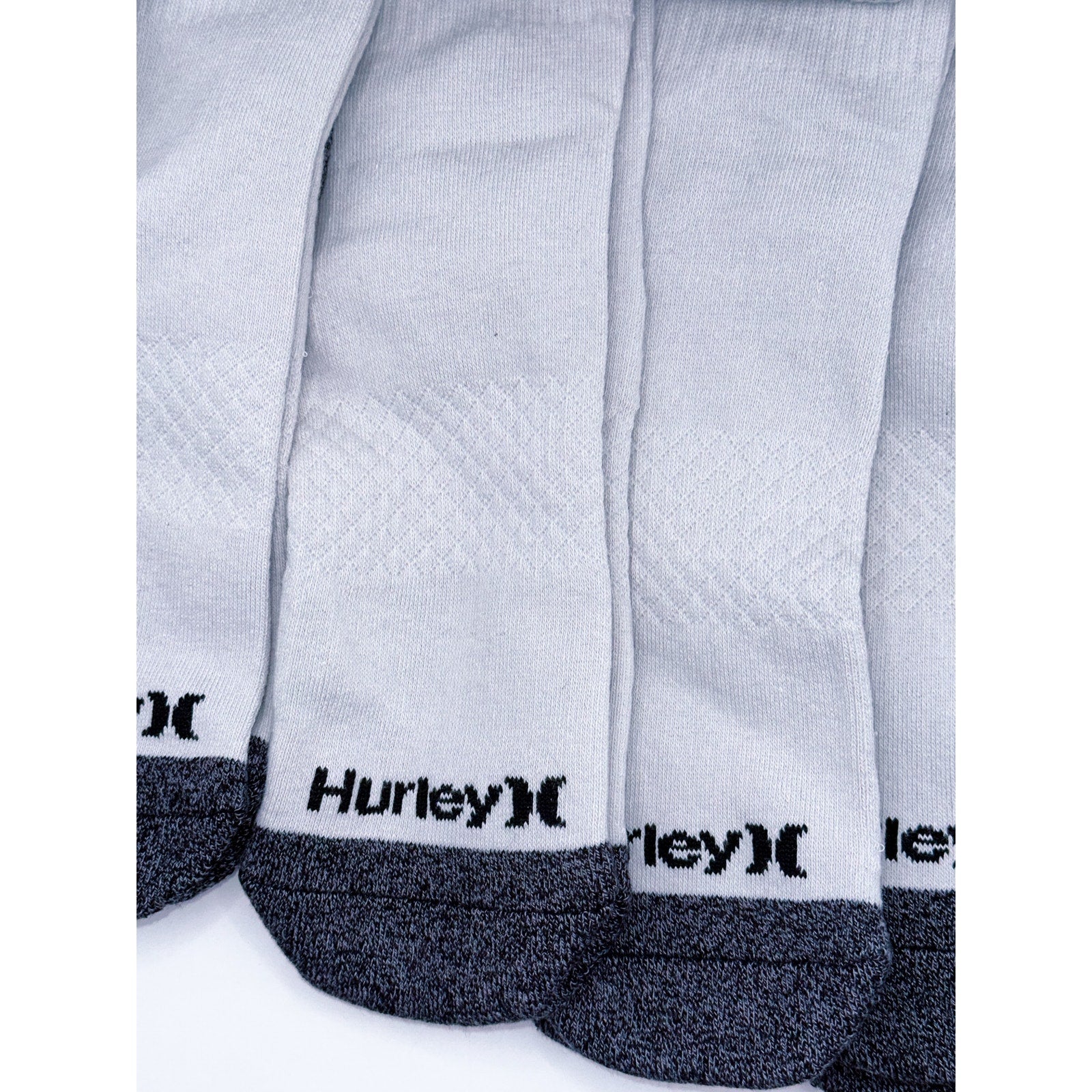 Hurley  6 Pairs Women's Ankle Socks athletic Size Large 8-12