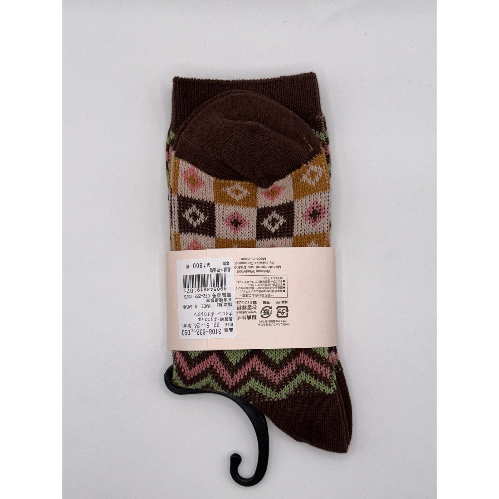 4 Pairs Vivienne Westwood Women's Socks, Medium US Size 6-9