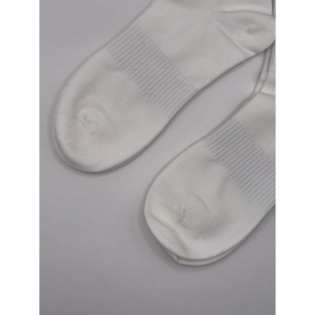 2 Pairs - Lululemon Daily Essential Stripe Crew Socks M/L 6.5–10.5 (US)