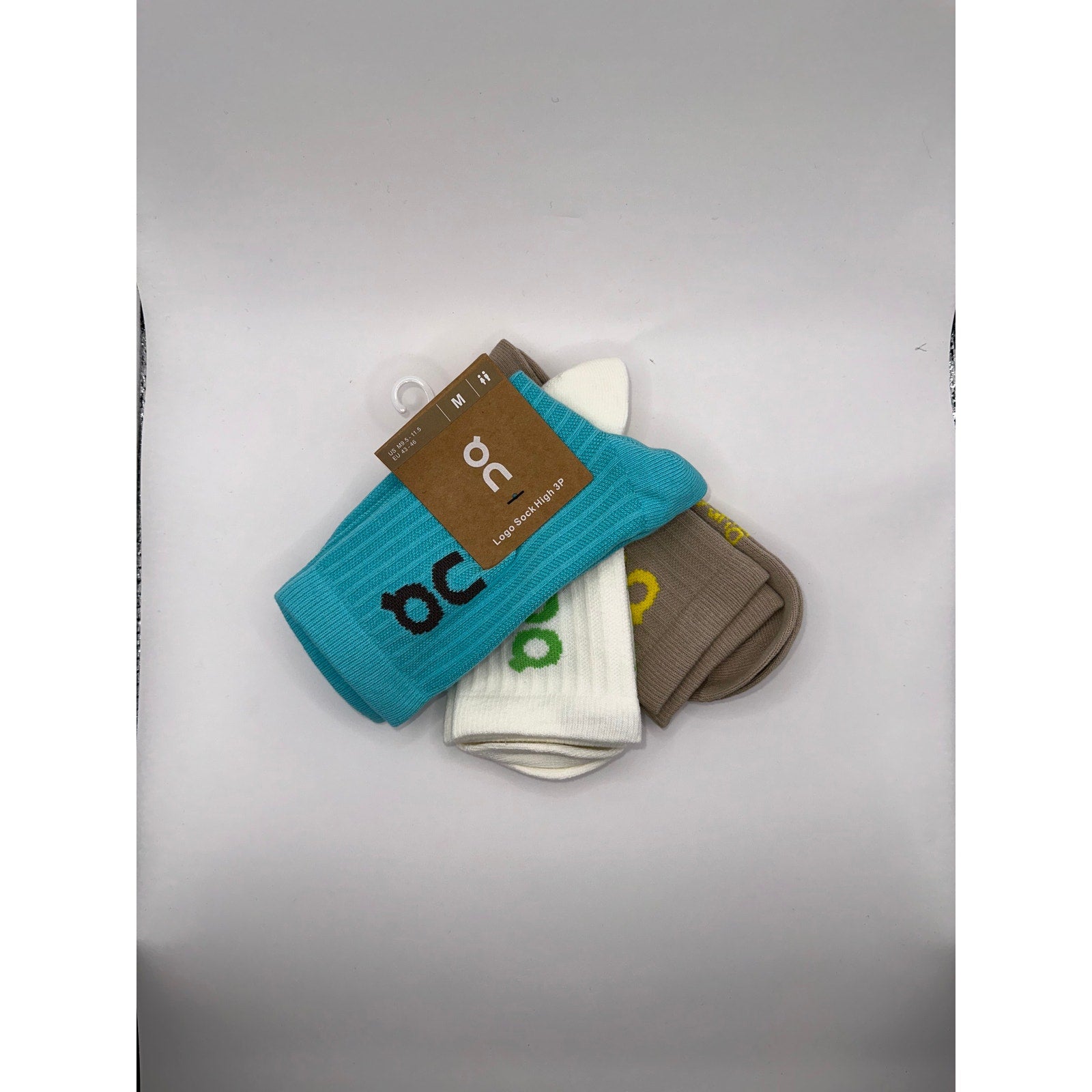 3 Pairs NWT On Cloud Socks Half-Calf Size Medium Unisex