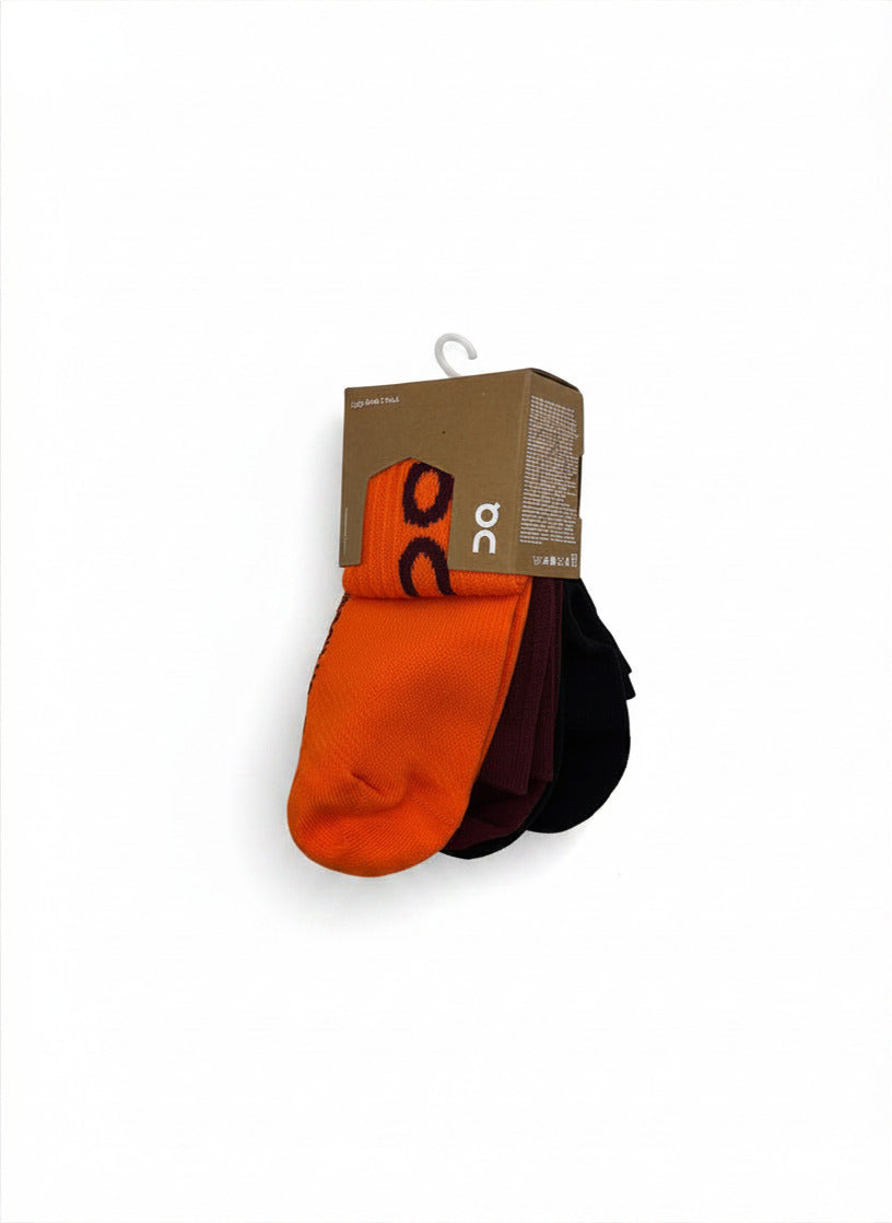 3 Pairs NWT On Cloud Socks Half-Calf Size Medium Unisex
