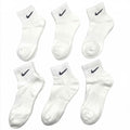 NIKE 6 Pairs Women Men's Quarter socks Size Large