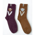 2 Pairs UGGS Fuzzy Cozy Socks M/L Adult Women
