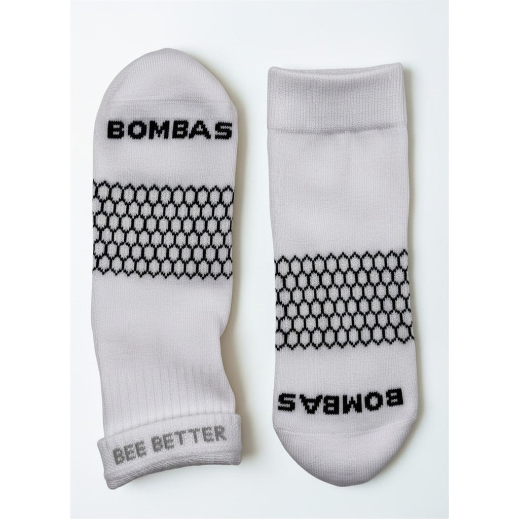 Bombas Women's Quarter Cut Honeycomb Socks Large 3 pairs NWOT