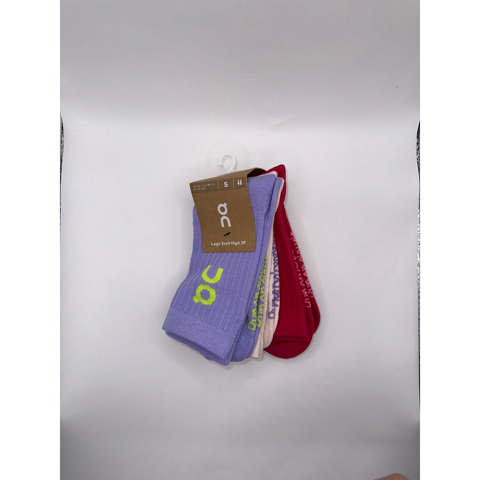 3 Pairs NWT On Cloud Socks Half-Calf Size Small Unisex