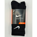 3 Pairs NWT NIKE Everyday Cotton Crew Socks Dri Fit Size LARGE