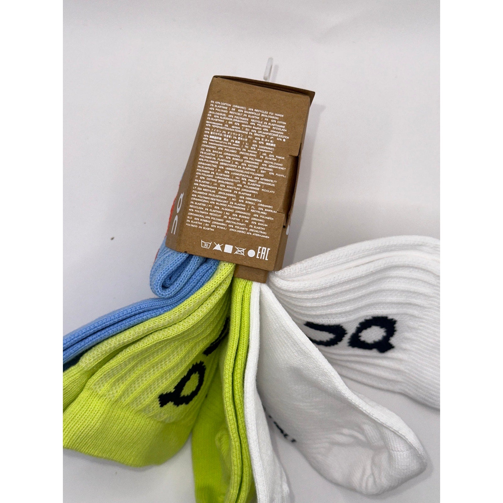 3 Pairs NWT On Cloud Socks Half-Calf Size Medium Unisex