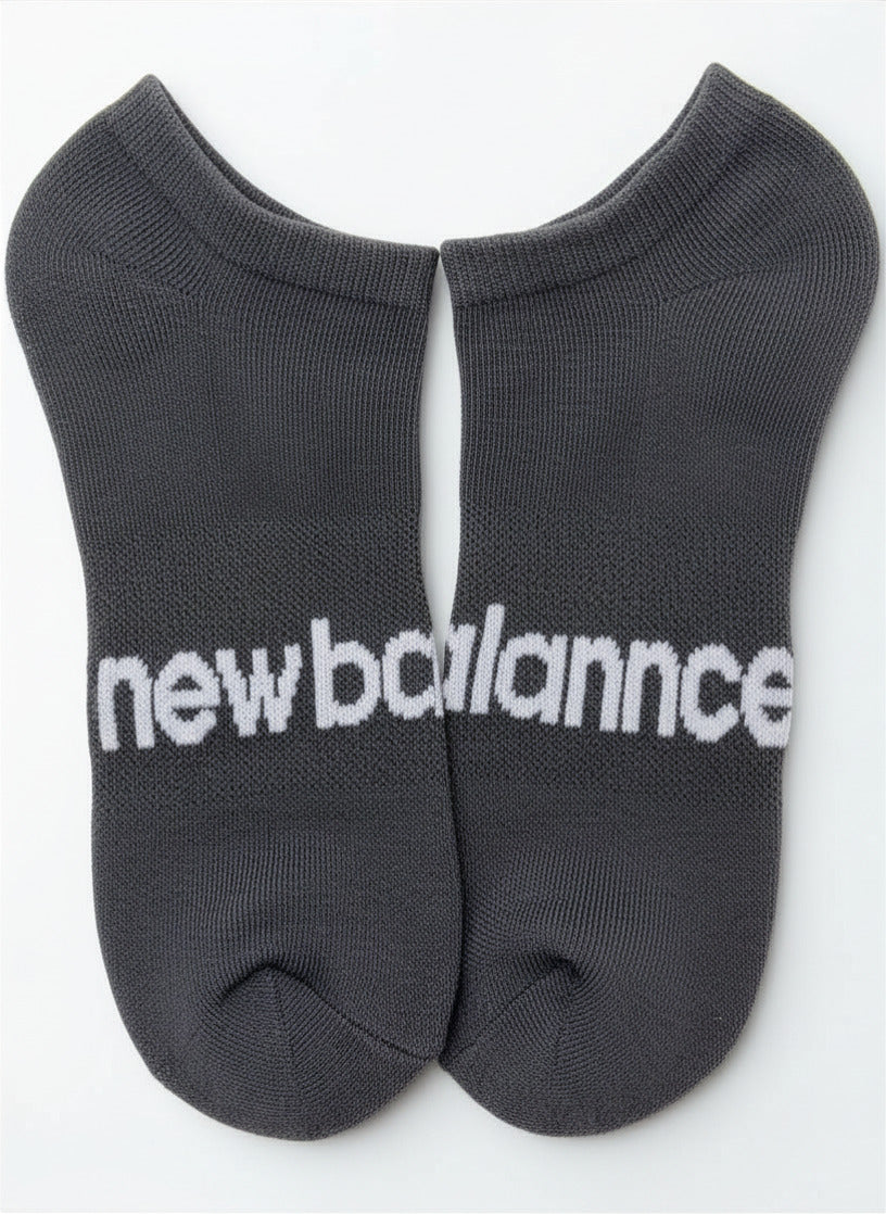 6 PAIR New Balance  No Show Ankle Socks Mens Performance Black Size L Running