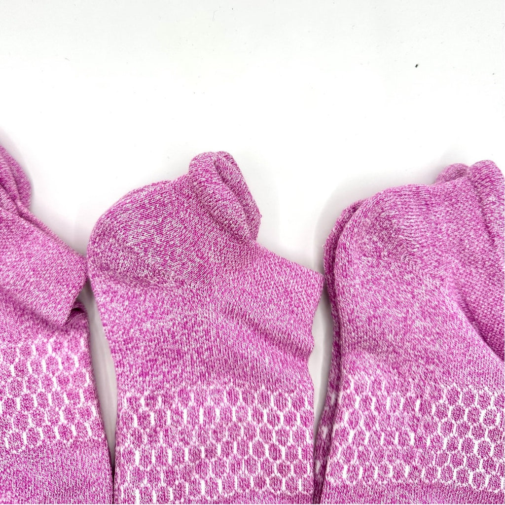 Bombas Women's Performance Ankle Socks Medium 3 pairs Berrry NWOT