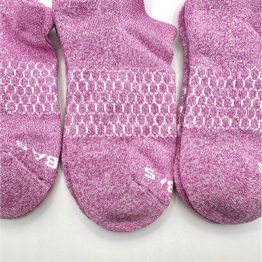 Bombas Women's Performance Ankle Socks Medium 3 pairs Berrry NWOT