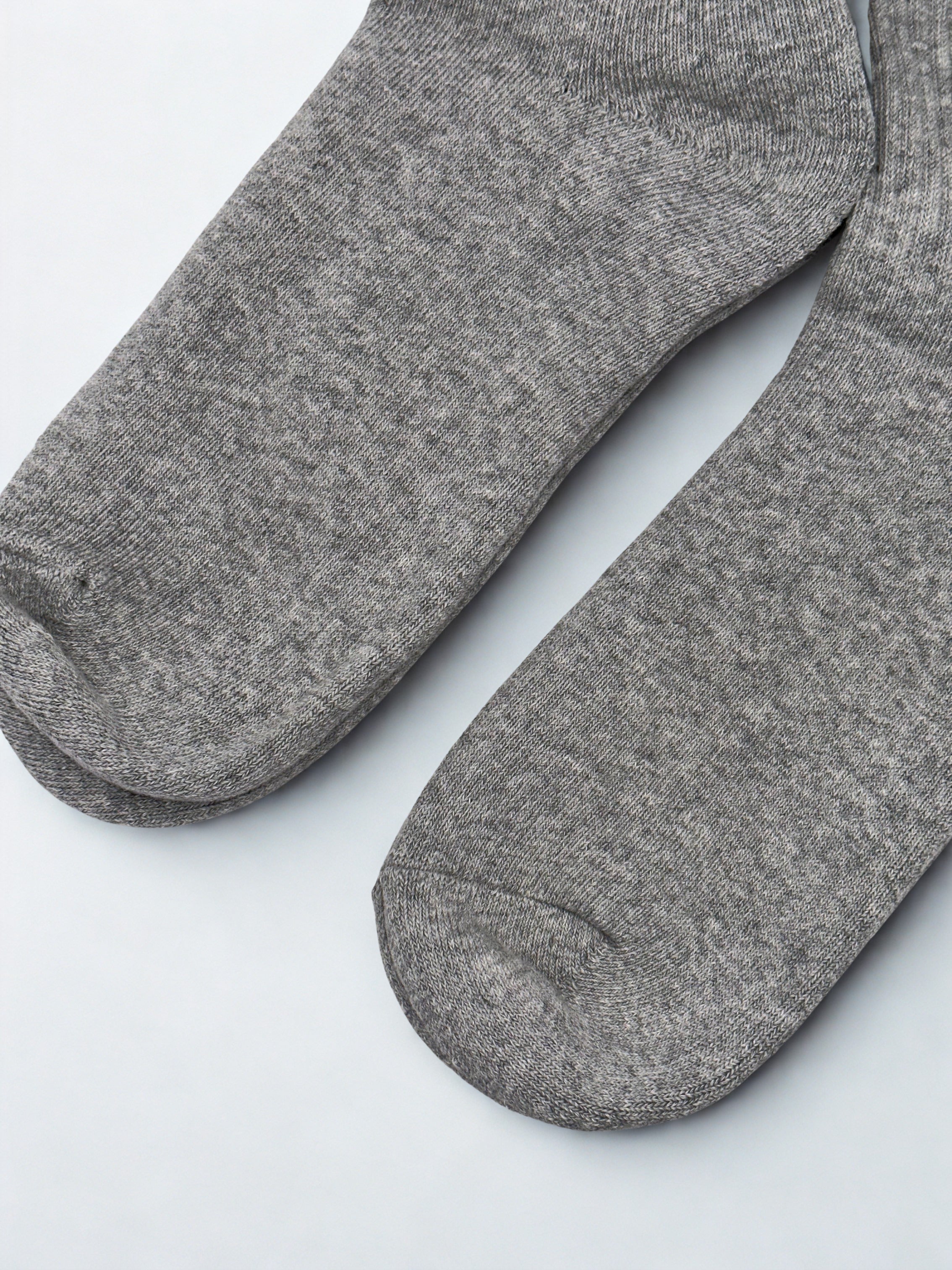 3 Pairs Alo Yoga Unisex Throwback Sock M/L fits sizes 8 – 11 Gray