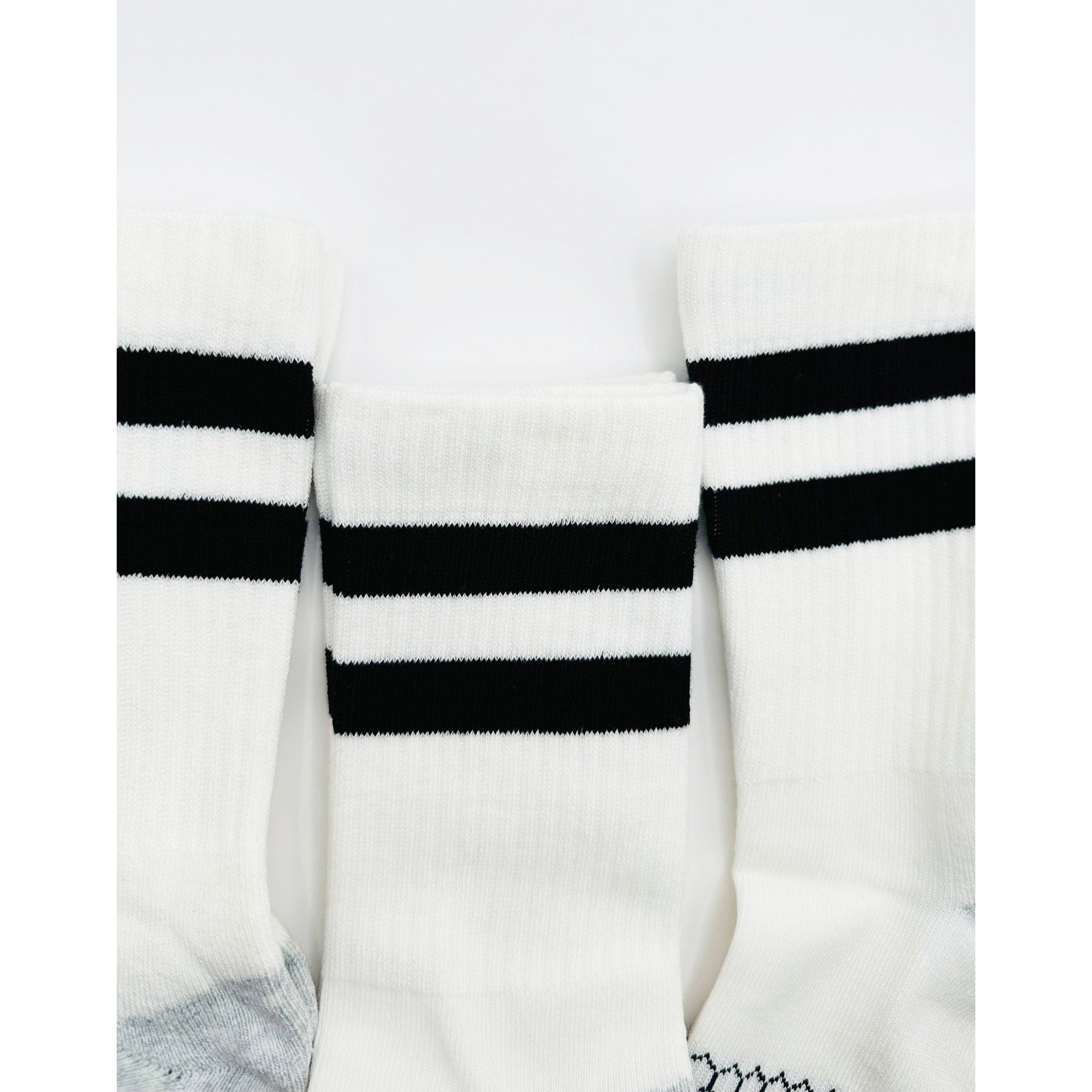 Bombas Women's Vintage Stripe Socks Large Half-Calf 3 pairs NWOT