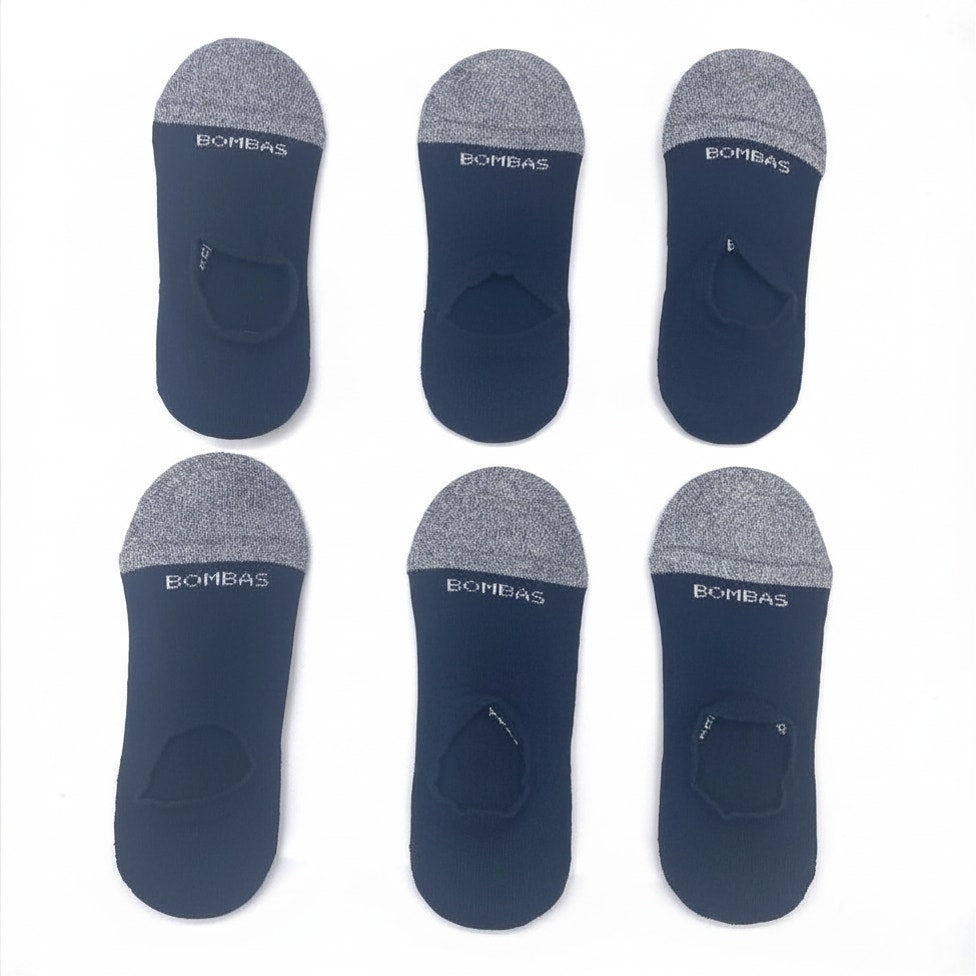 6 Pairs Women Men's Bombas No-show Socks Size Medium