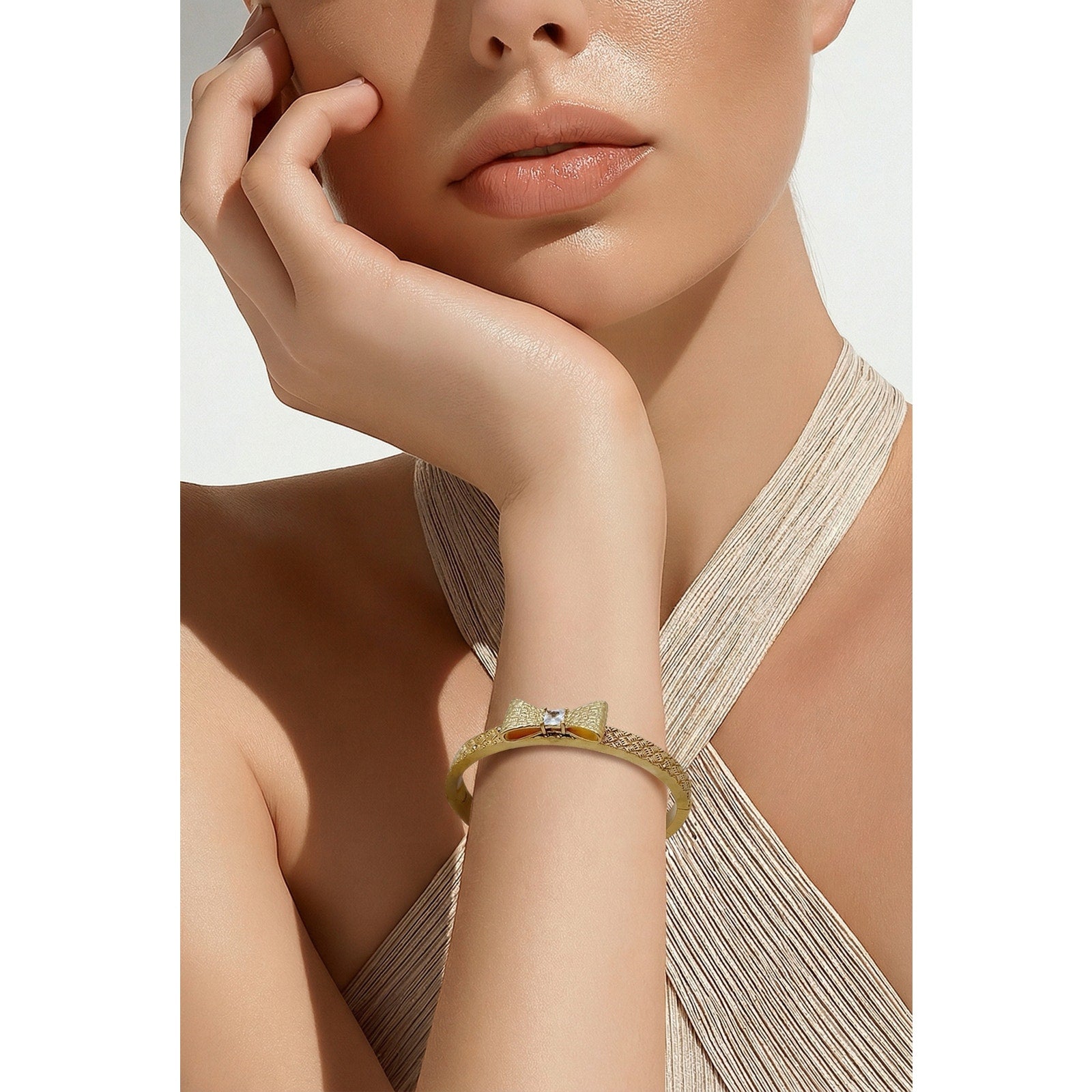 Kate Spade New York Wrapped In A Bow Hinged Bangle