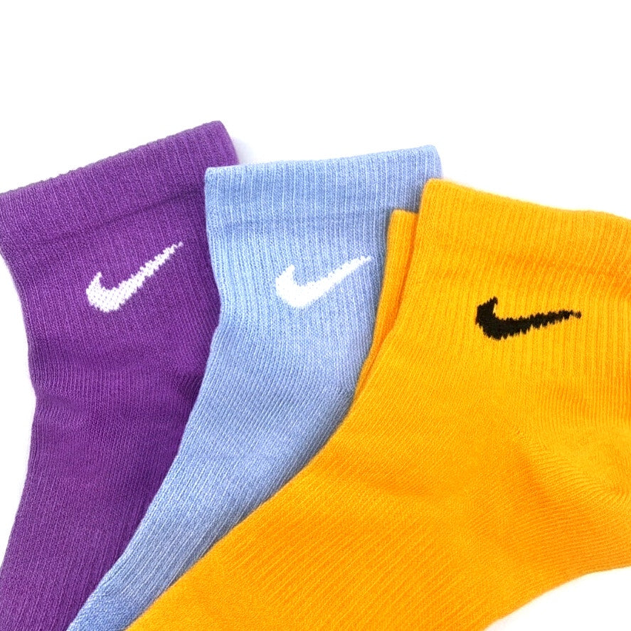 NIKE 6 Pairs Women Men's Quarter socks Size Medium