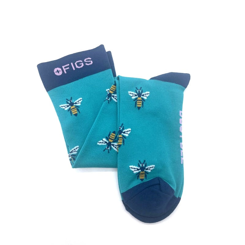 1 Pair FIGS Compression Socks Size Large