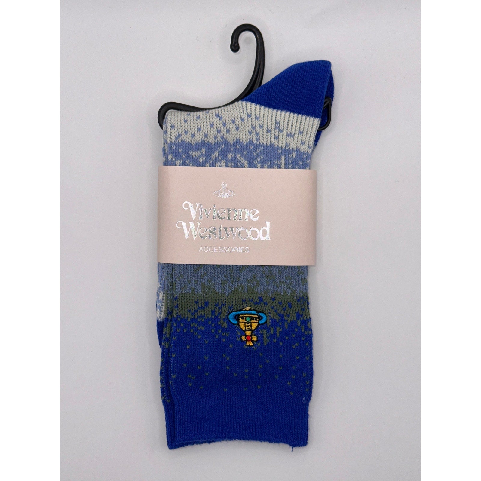 4 Pairs Vivienne Westwood Women's Socks, Medium US Size 6-9