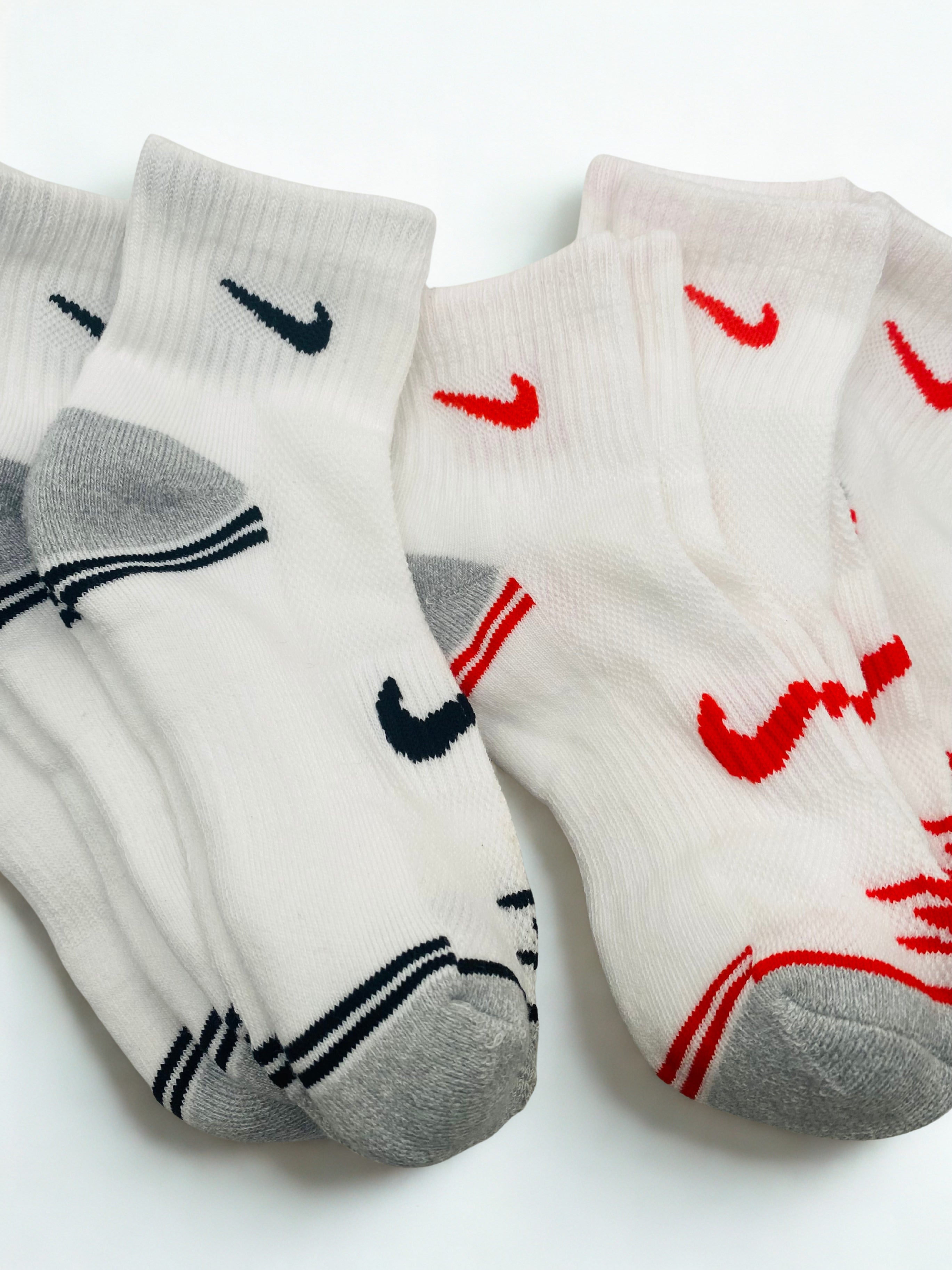 6 Pairs NWOT Nike Russell Wilson Kids' Ankle Socks - 6 Pack