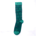 1 Pair FIGS Compression 'Matcha' Green Socks Size L