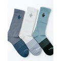 3 Pairs Bombas Daily Crew Socks Size Large 8-12