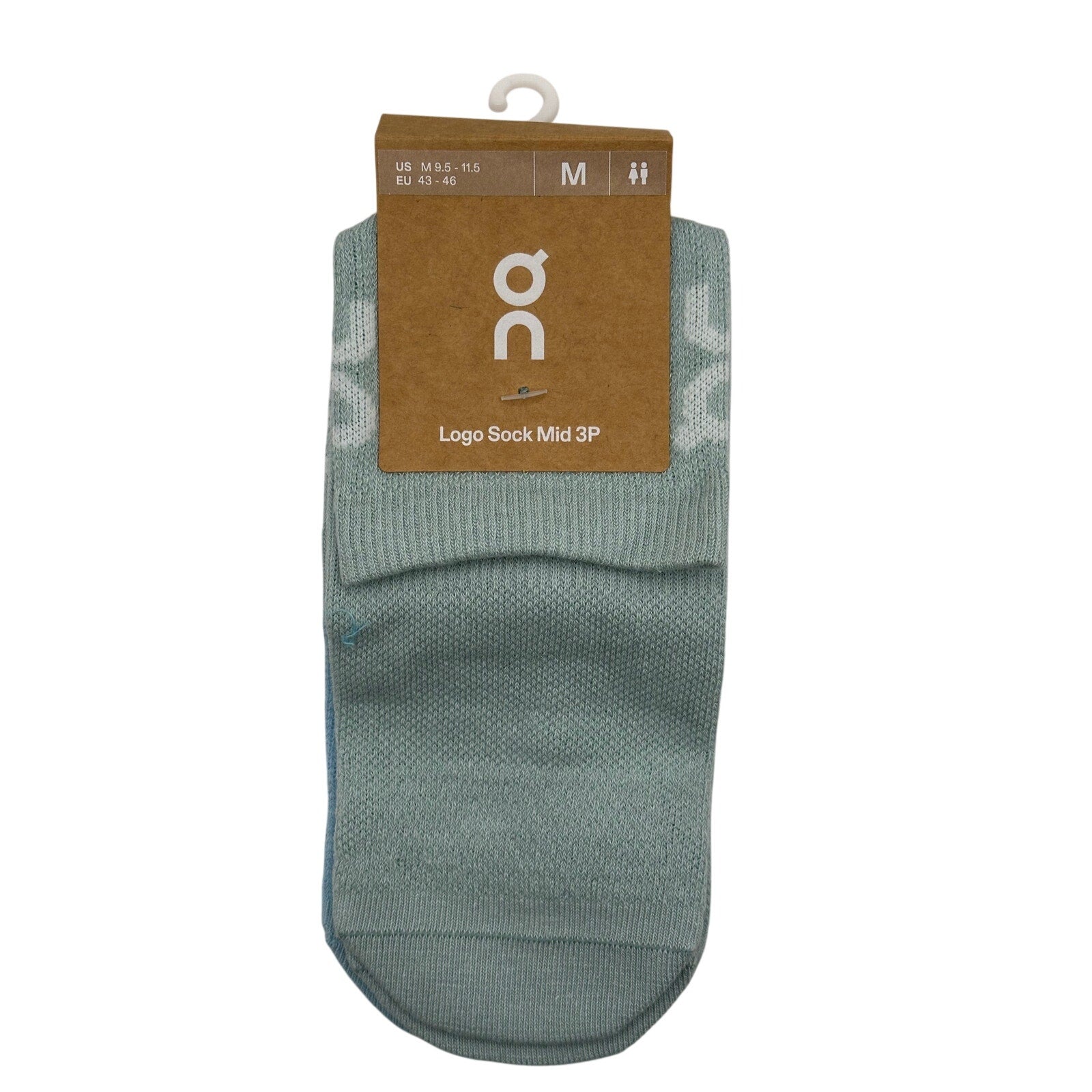 3 Pairs NWT On Cloud Mid Socks Size Medium Unisex