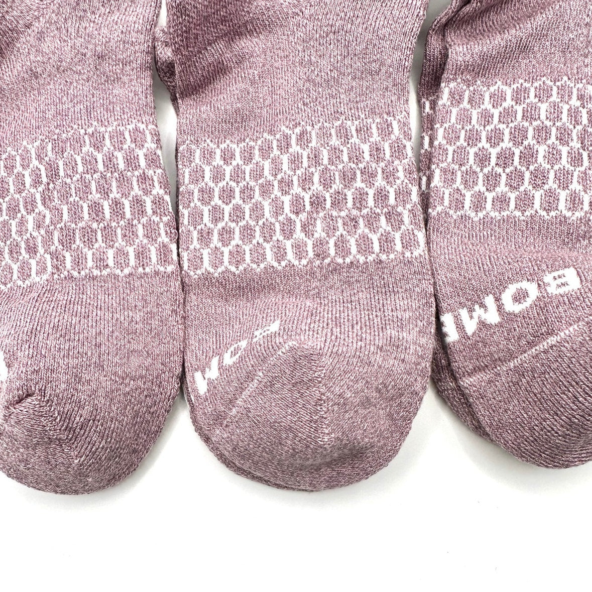 Bombas Women's Performance Ankle Socks Medium 3 pairs Berrry Plum NWOT