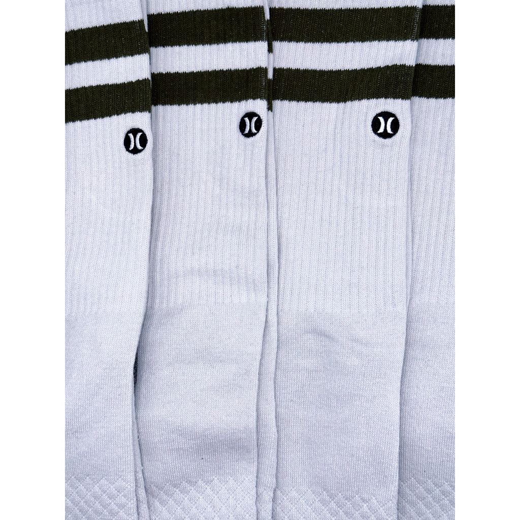 Hurley  6 Pairs Women's Ankle Socks athletic Size Large 8-12