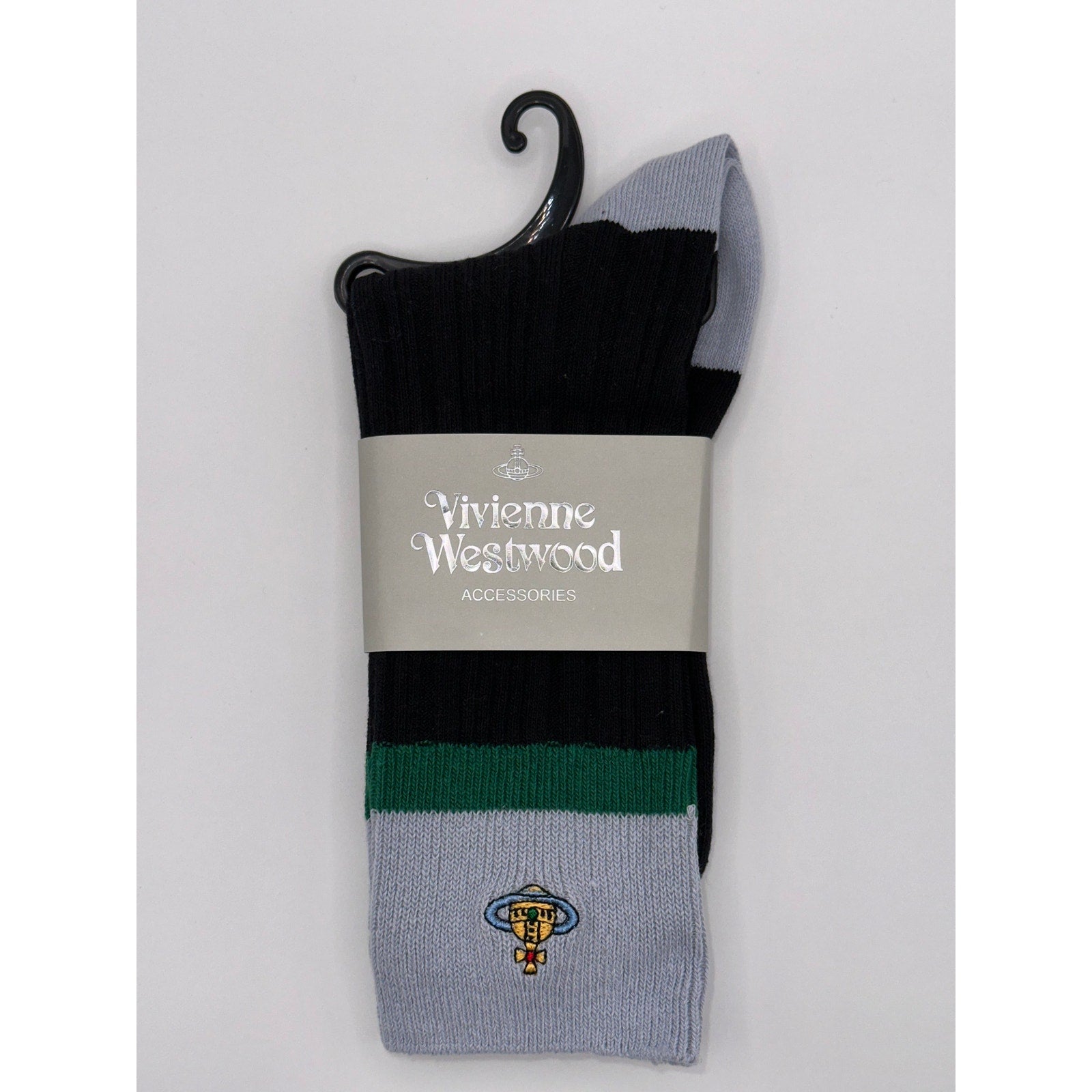 4 Pairs Vivienne Westwood Women's Socks, Medium US Size 6-9