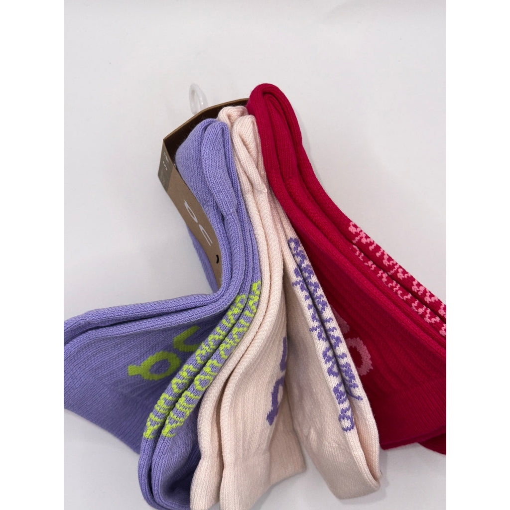 3 Pairs NWT On Cloud Socks Half-Calf Size Small Unisex