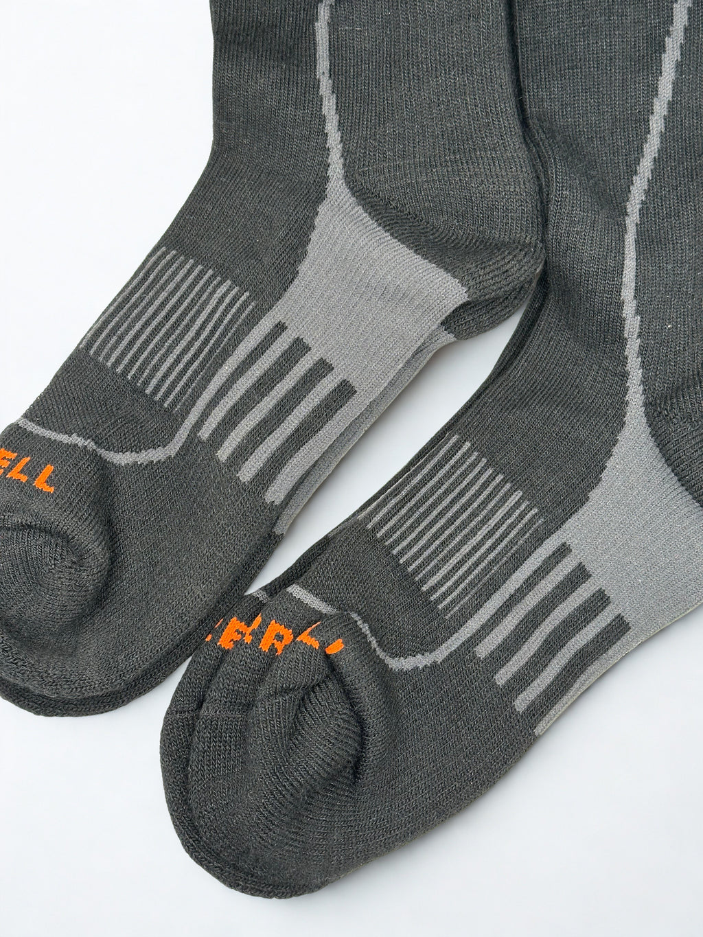 Merrell 4 Pairs Hiker Crew Socks Unisex Size S-M Gray