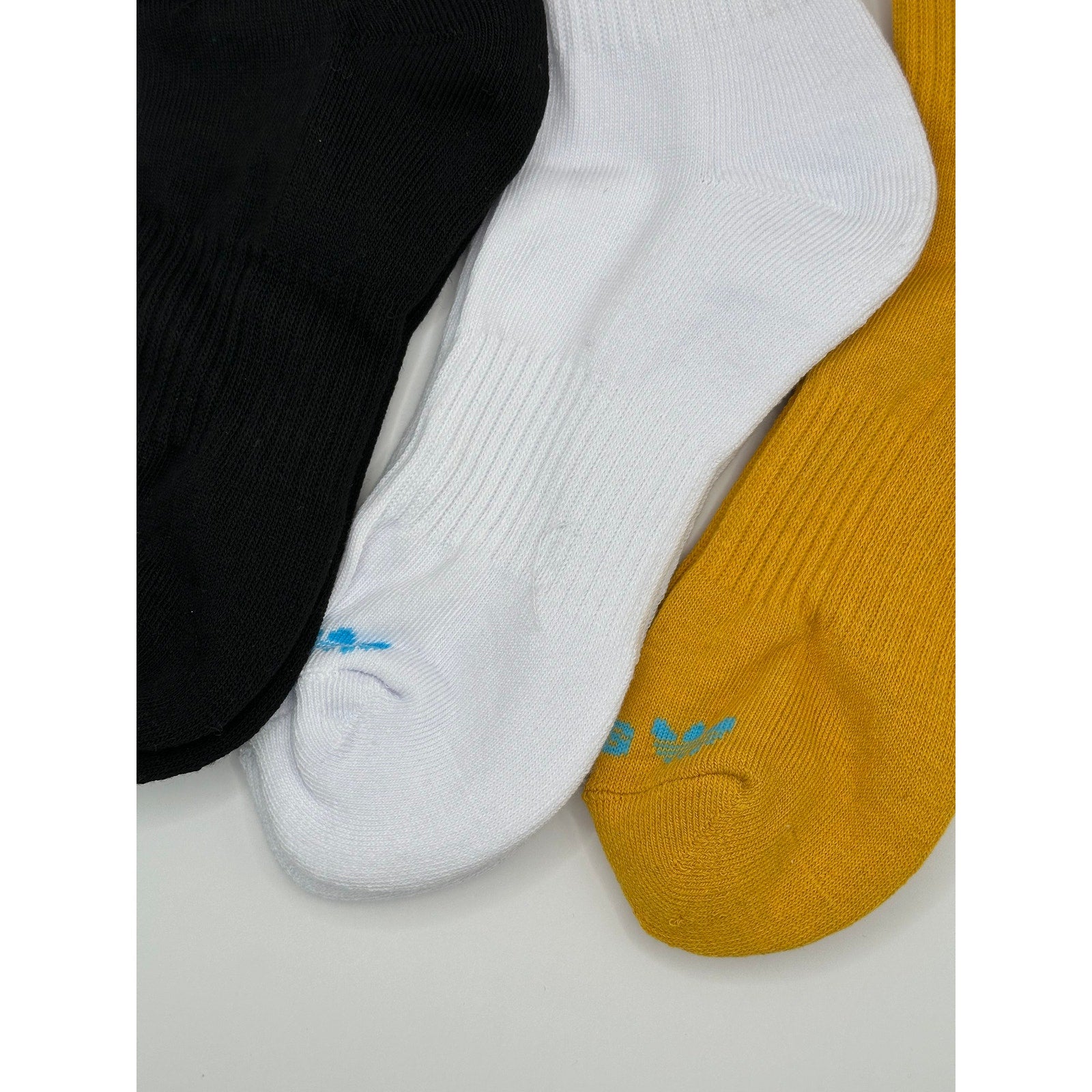 3 Pairs ADIDAS Floral Everyday Cotton Crew Socks Dri Fit Size MEDIUM