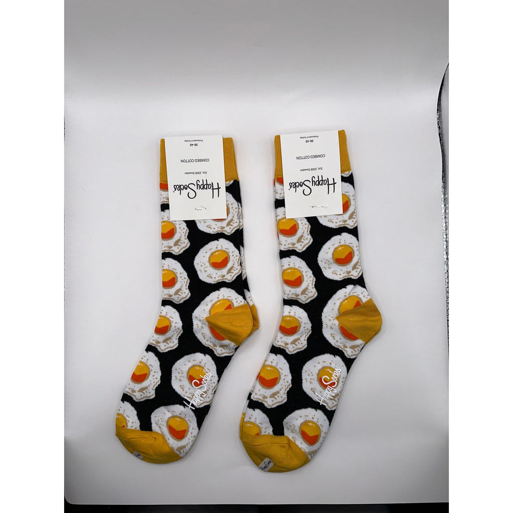 2 Pairs Happy Socks Fun Size Medium Unisex
