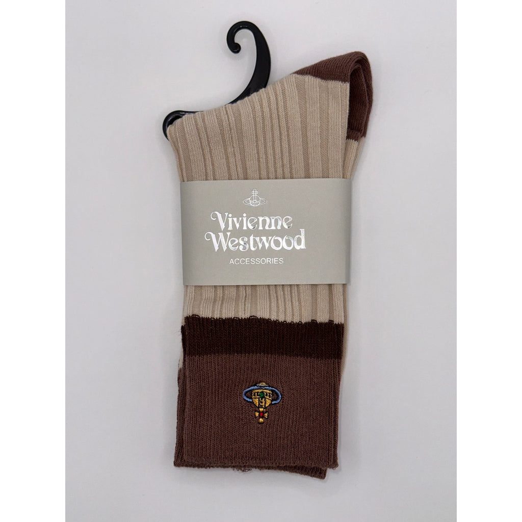 4 Pairs Vivienne Westwood Women's Socks, Medium US Size 6-9