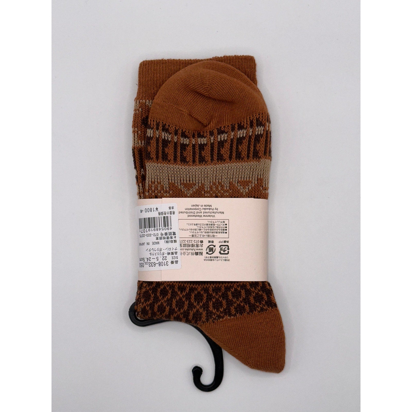 4 Pairs Vivienne Westwood Women's Socks, Medium US Size 6-9