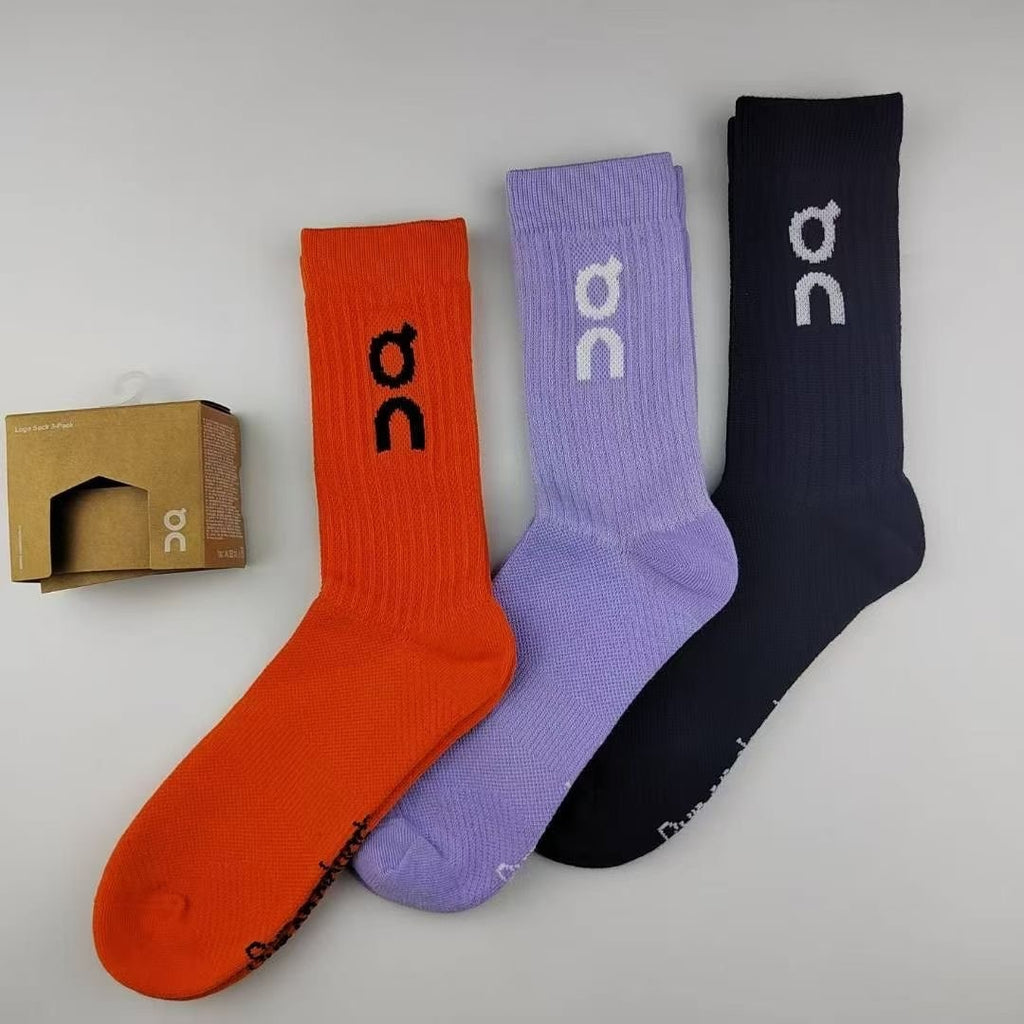 3 Pairs NWT On Cloud Socks Half-Calf Size Medium Unisex