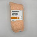 NWT Timberland Women's Cushioned Crew Socks 4 Pairs - Wool Blend, Thermal Peach Medium