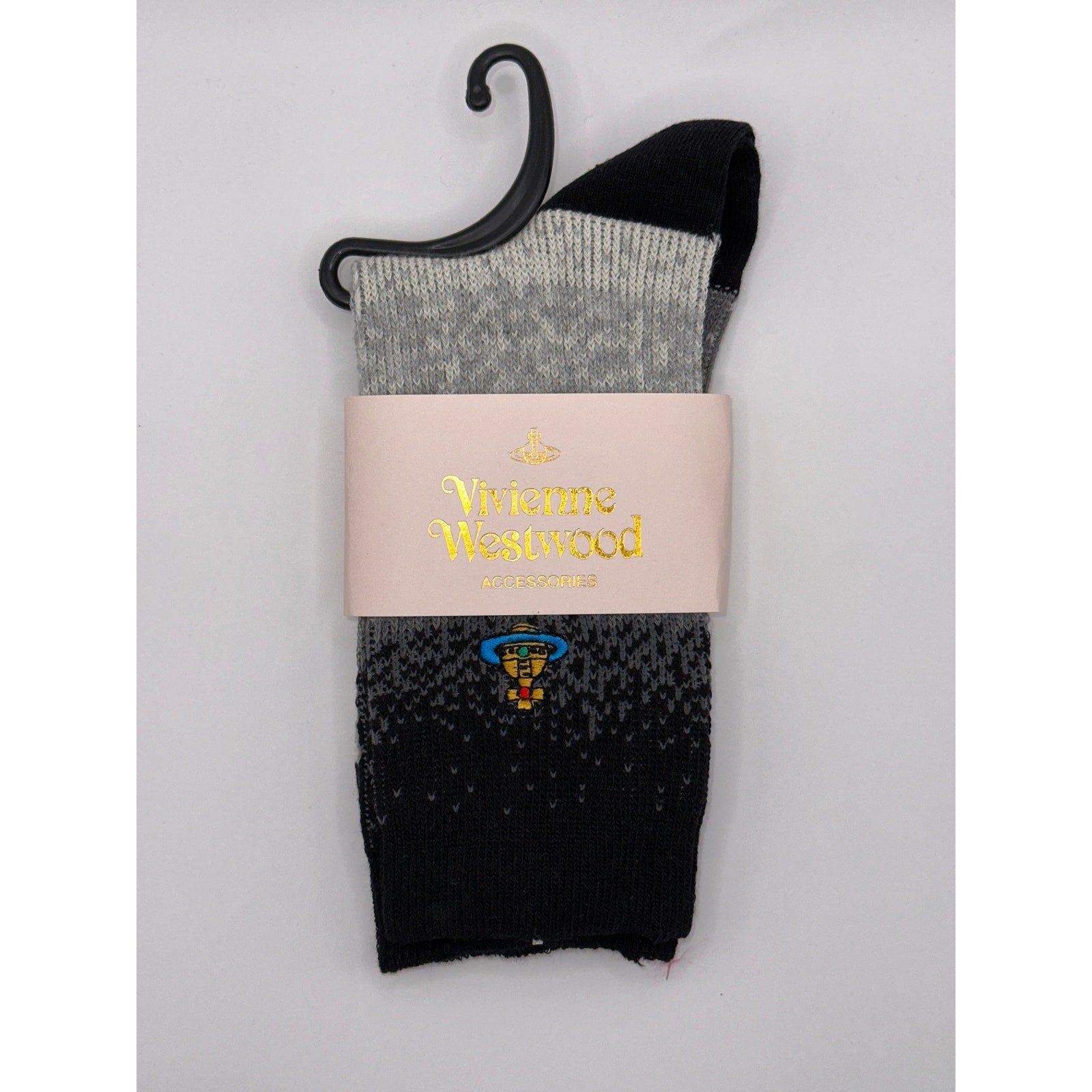 4 Pairs Vivienne Westwood Women's Socks, Medium US Size 6-9
