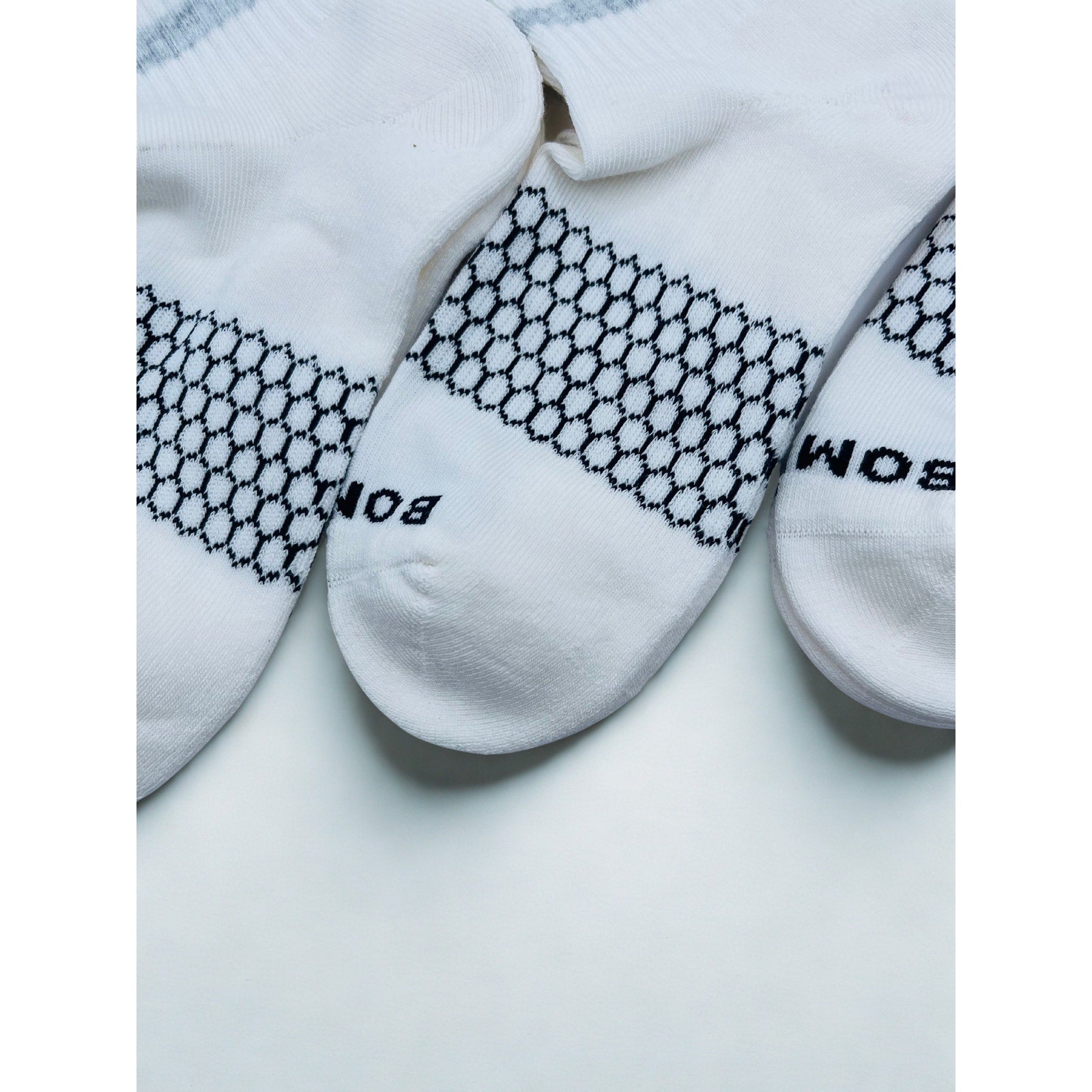 3 Pairs Bombas Quarter Socks Size Medium 6-10