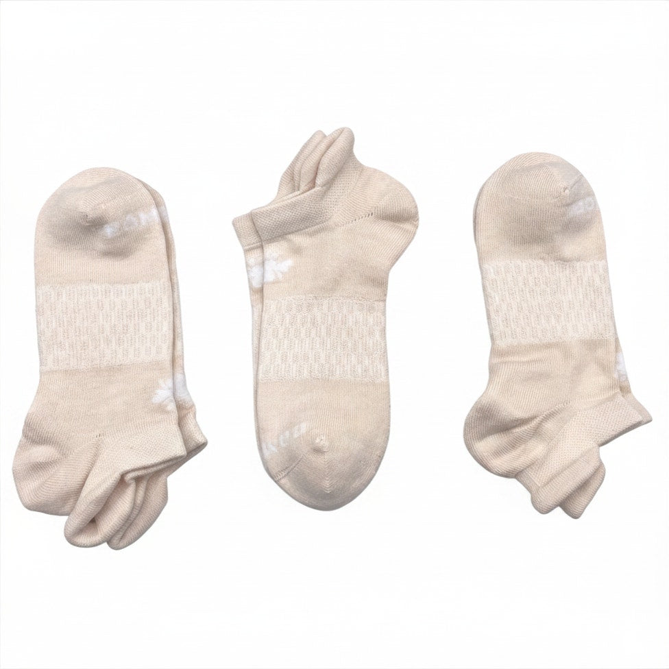 3 Pairs Bombas Pairs Women's Ankle Socks Size Medium 6-10