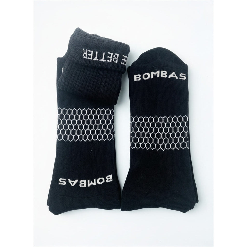 3 Pairs Bombas Daily Crew Socks Size Large 8-12